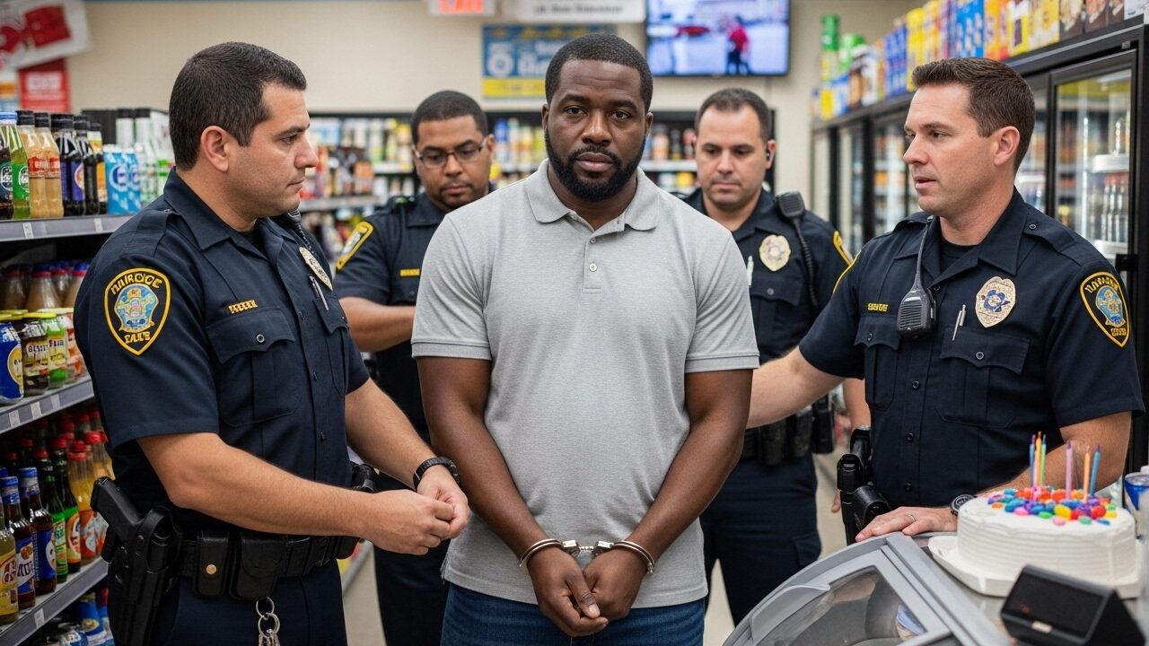 “I Watched The Police Surround A Black Father In A Grocery Store Over A ‘Stolen’ $100 Bill… But When They Finally Checked The Security Cameras, The Truth Brought The Entire Room To Dead Silence.”
