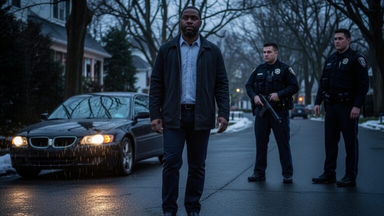 “They Drew Their Guns On A Man Walking Alone At 2 AM… What He Pulled From His Coat Made Every Officer Freeze.”