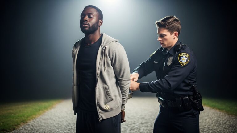 I Was Handcuffed In Front Of My Own House For “Looking Suspicious”—Then The Police Captain Walked In And Went Pale.