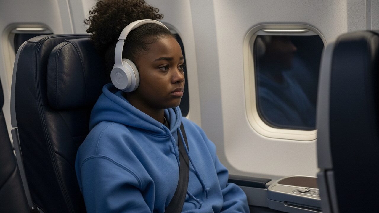 30,000 Feet in the Air, They Handcuffed a Quiet, Grieving Black Teen for Sitting in First Class—Never Guessing Her Father Owned the Airline