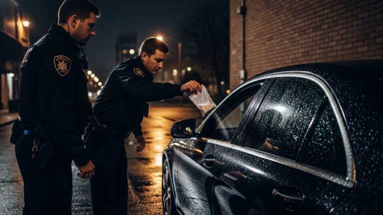 Two Officers Tossed A Bag Of White Powder Into My Mercedes At 2 AM… They Had No Idea Who They Just Framed.