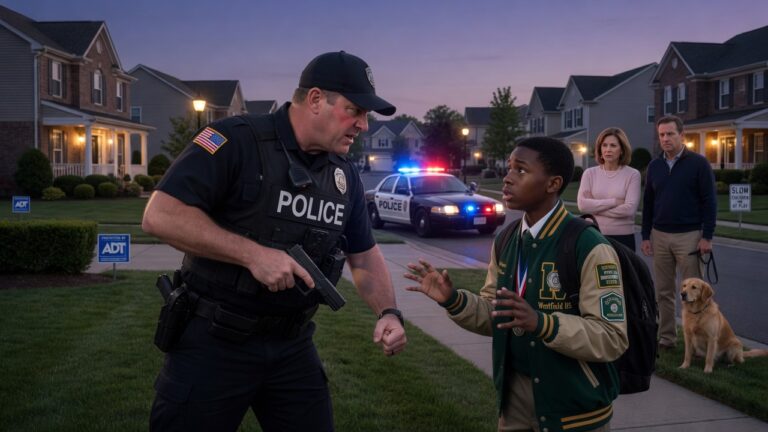 “I Thought Getting Straight A’s Would Keep Me Safe. But When The Glaring Spotlight Hit My Back In That Wealthy Neighborhood, I Realized Exactly What They Really Saw.”