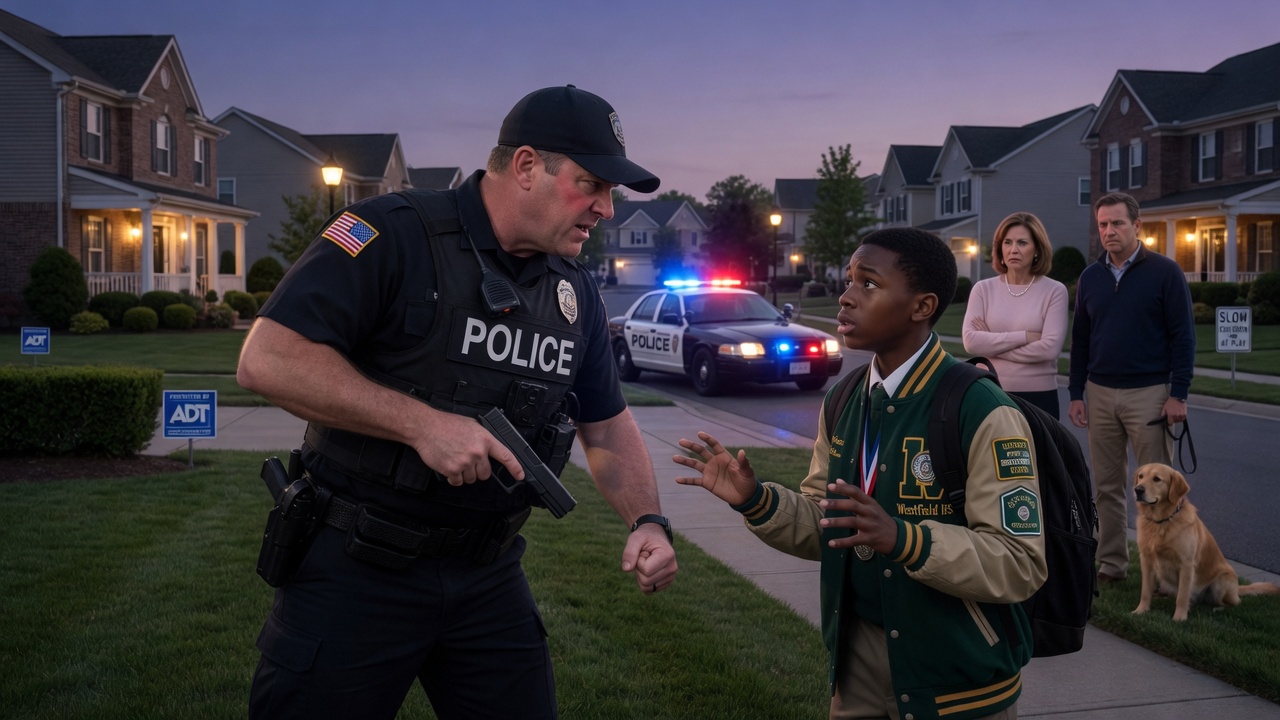 “I Thought Getting Straight A’s Would Keep Me Safe. But When The Glaring Spotlight Hit My Back In That Wealthy Neighborhood, I Realized Exactly What They Really Saw.”