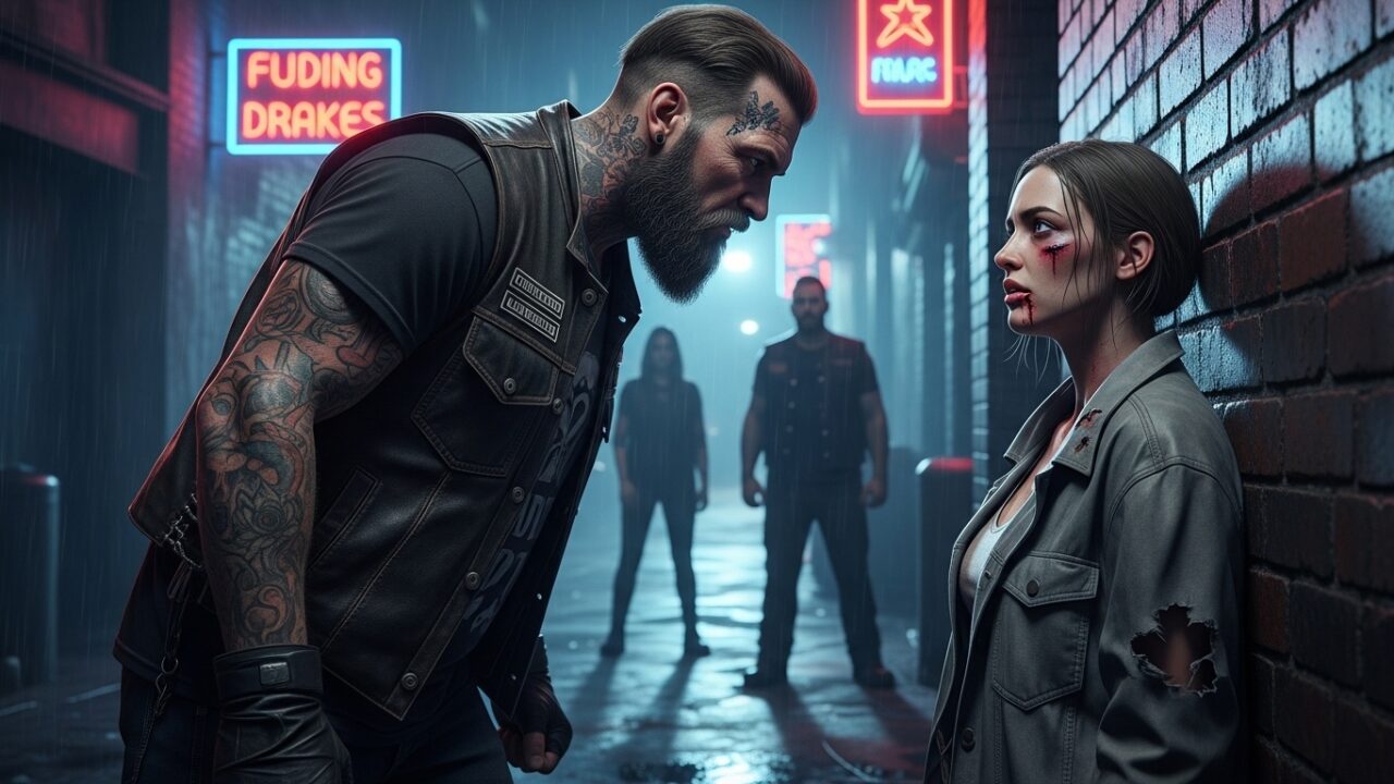 “I Cornered A Terrified, Bruised Woman In A Pitch-Black Alley At 2 AM… The Question I Screamed At Her Unleashed The Darkest Vengeance Of My Life.”