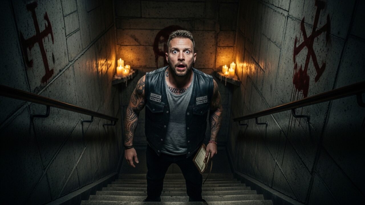 “I Finally Earned The Brotherhood’s Sacred Patch After A Year Of Hell. But When I Walked Into The Clubhouse Basement Uninvited… I Realized We Weren’t A Motorcycle Club. We Were A Slaughterhouse.”