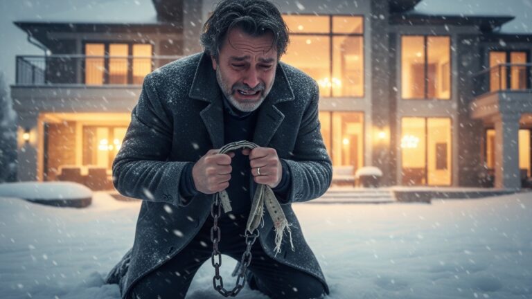 I Thought Upgrading My Family’s Life Meant We Had Finally Made It. But What I Found Frozen At The End Of A Heavy Steel Chain In Our New Backyard Broke Me As A Man.