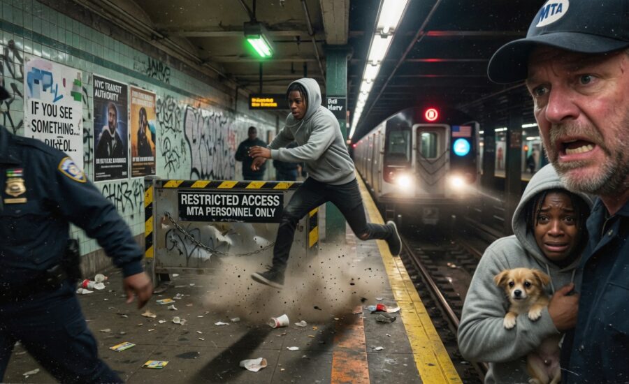 I’ve patrolled the downtown platform for 12 years, but when that kid breached the “restricted zone” at 6:02 PM, I tackled him—only to see the “trembling shadow” on the tracks.
